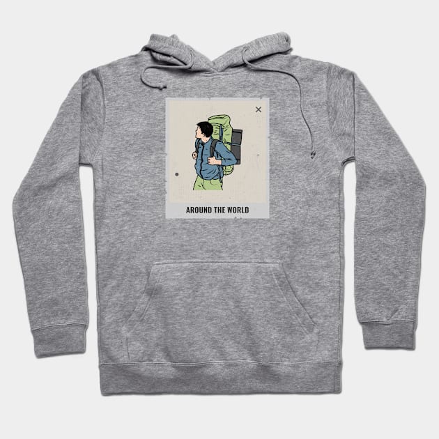 Around The World Hoodie by Mads' Store